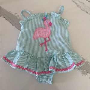 Bailey Boy Girls flamingo swim size 12month